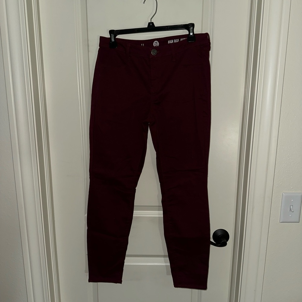 High leg jeggings